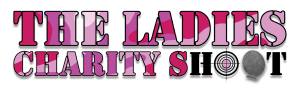 ladies charity shoot logo in pink