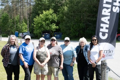 Group of female anglers. One won the 6.5 Creedmore